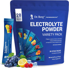 Dr. Berg Sugar Free Electrolyte Powder Packets (Variety Pack) – Daily Electrolyt