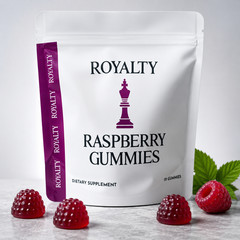 Royalty Raspberry Gummies for Men, Performance Enhancement Formula 10 Ct