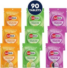 SaltStick Electrolyte FastChews 90 Count Best Sellers Variety Pack of Reseal…