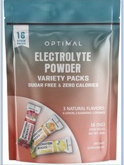 Optimal Electrolytes Powder Energy Drink – 16 Servings Hydration Packets with…