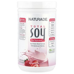 2 X Naturade, Total Soy�, Meal Replacement, Strawberry Cream, 1 lb 1.88 oz (507