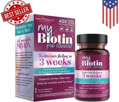Purity Products My Biotin ProClinical MyBiotin Thicker Hair 30 Capsule