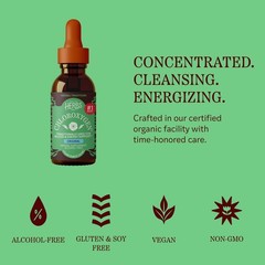 Chlorophyll Concentrate Liquid Drops – Alcohol Free, Detox, Skin & Gut Support –