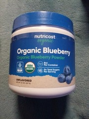 Nutricost Organic Blueberry Powder 8oz (227 Grams) – Pure, Gluten Free, Non-GMO