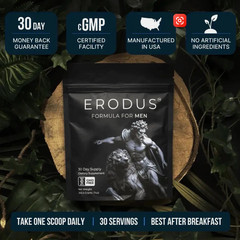 ERODUS Formula for Men – Advanced Testosterone Support Powder (30ct)