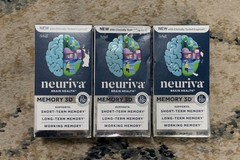 Neuriva brain health memory 3D 30 Capsules, 3 Pack, Exp 2027