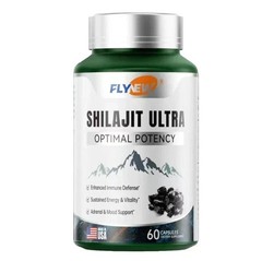 High Potency Shilajit Extract L-Arginine Vitality Energy Support Flynew