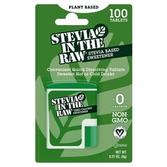 Stevia In The Raw Sweetener Tablets, 100 Ct, 100 Count (Pack of 1)
