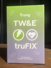 Truvy TW&E + truFIX 30 Capsules – New in Box! Exp 10/2027