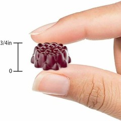 Black Elderberry Gummies Vitamin C Zinc 260mg Natural Berry Flavor Immune Boost