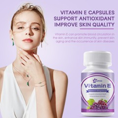 Double Strength Vitamin E Tocotrienols – 180 mg 400 IU ( 60 Capsules )