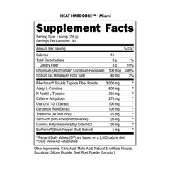 Bucked Up Heat Hardcore Private Label 8 Oz 30 Servings Strawberry Watermelon