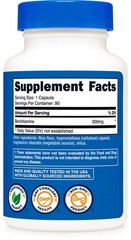 Nutricost Benfotiamine 300mg, 90 Capsules – Gluten Free and Non-GMO