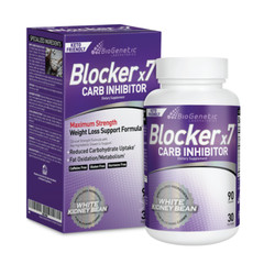 BioGenetic Labs – Blocker X7- White Kidney Bean- Keto-Friendly Carb Blocker