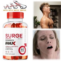 Vital Surge Male Gummies Maximum Strength Vital Surge Advanced Formula 60 Count