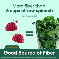 Choice Physician’s Fiber Gummies,Digestive Health & Regularity, Vegan Sugar-Free