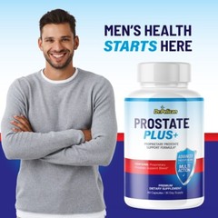 Prostate Plus+ – Support Supplement for Men – Urinary & Bladder Health-5 Bottles