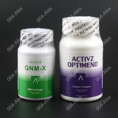 ACTIVZ GLOBAL 2 bottles: GNMX + OPTIMEND – Brand New/Sealed! Exp 11/2027