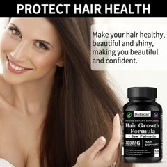 Hair Growth Supplement Protects Against Hair Root Health Issues 120 Pills US