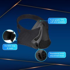 High Altitude Mask, Training Workout Mask Men to Improve Lung Capacity, 24 Le…