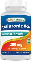 Best Naturals Hyaluronic Acid 200 mg 120 Tablets