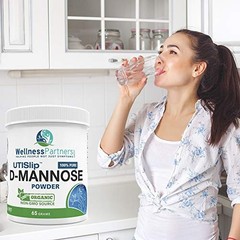 Organic D-Mannose Powder for UTI Relief – Non-GMO, 65g Jar, Natural Supplement