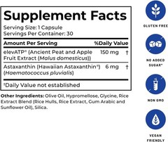 POWERLIFE High Impact Endurance Astaxanthin and ElevATP Athletic Performance Sup