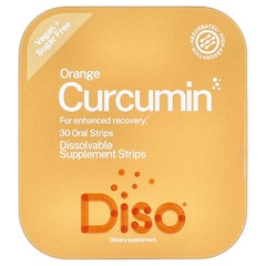 2 X Diso, Curcumin, Orange , 30 Oral Strips
