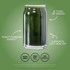 Clean Simple Eats Super Greens Powder Prebiotic 30 servings EXP 05/2026