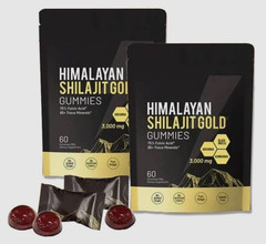 Organic Himalayan Shilajit Gummies 3000mg for Energy & Wellness , Fast Shipping
