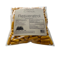 Resveratrol Maximum 500 MG Strength Natural (500 CAPSULES) AntiAging Antioxidant