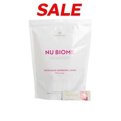 Nu Skin NU BIOME – Watermelon, Raspberry, Lemon – 30 packets – NEW – 04/2027