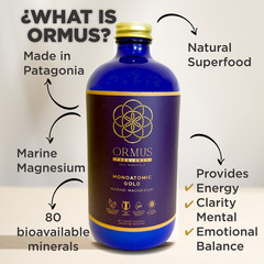 2 MONOATOMIC GOLD ORMUS 17oz-MEMORY AID,ENERGETICALLY ENHANCED, REJUVENATING