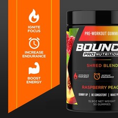 Pre-Workout Gummies – Shred Blend