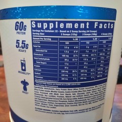6lb Protein Powder Mass Gainer Cookies & Cream SEALED/NEW – Ronnie Coleman Brand