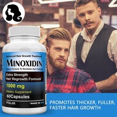 Hair Activating Formula: Multiple nutrients promote healthy hair regrowth
