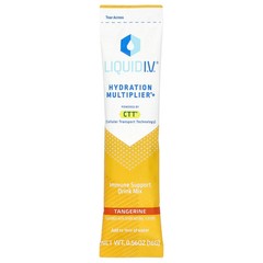 2 X Liquid I.V., Hydration Multiplier + Immune Support Drink Mix, Tangerine, 10