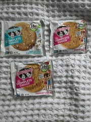 lenny and larry cookies One White Chocolate Macadamia Two Strawberry Shortcake