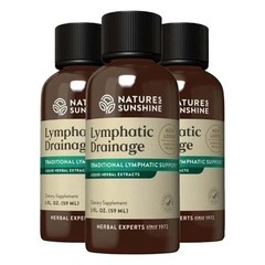 NEW 3PCS Nature’s Sunshine Lymphatic Drainage – Immune Support, Cleanse & Detox