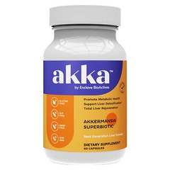 AKKA Premium Liver Cleanse Gut Health Detox Repair with Milk Thistle Superbiotic