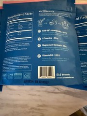 4-Pack Nello Supercalm Powdered Calming Drink Mix Raspberry Lemonade