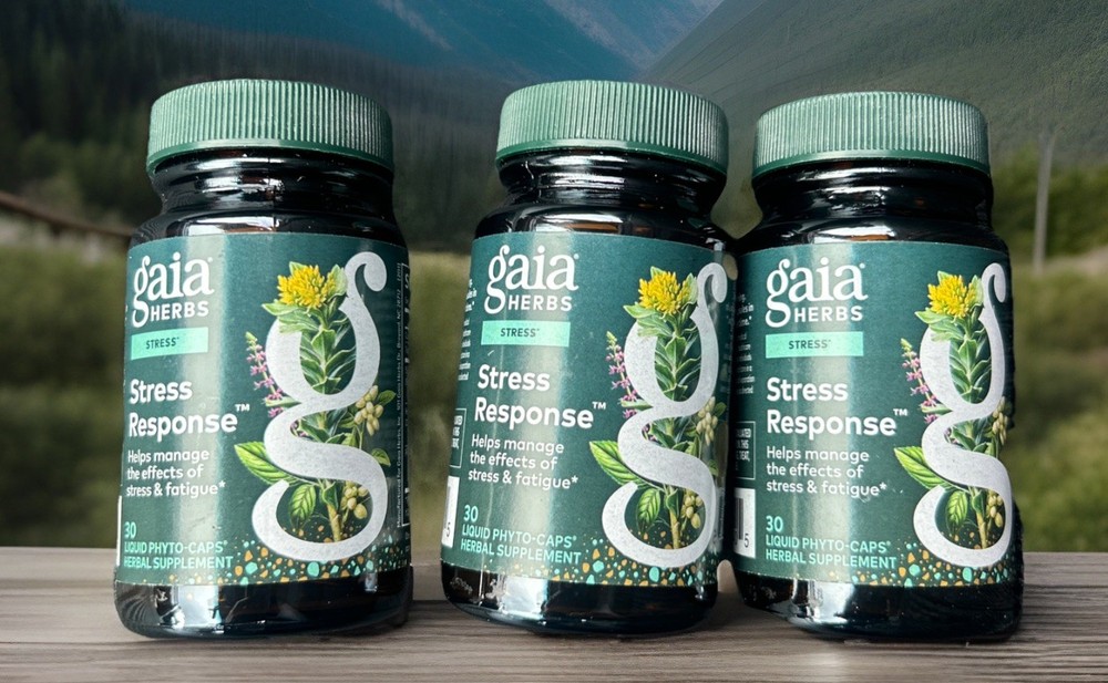 3x Stress Response Supplements Supports Relaxation &Healthy Stress Response 8/28