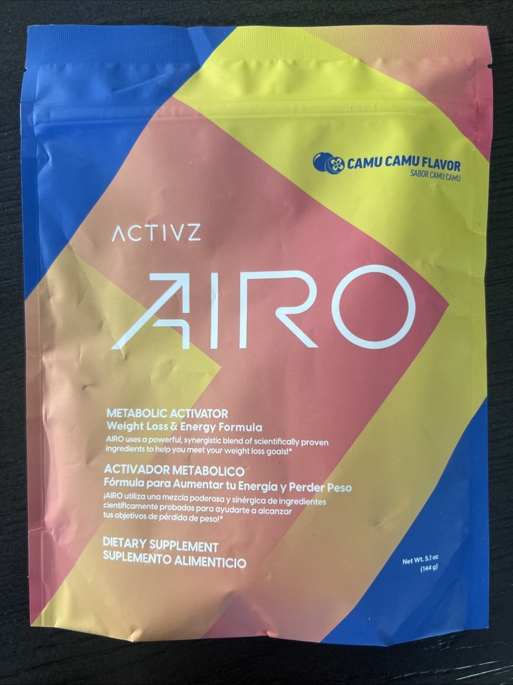 Activz AIRO Metabolic Activator Weight Loss & Energy 30 Scoops Exp 8/2028 – New!