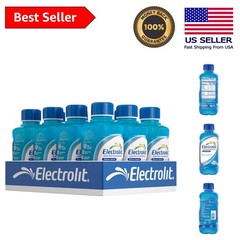Instant Hydration with 12 Blue Raspberry Electrolyte Drinks – 21 Fl Oz Bottles