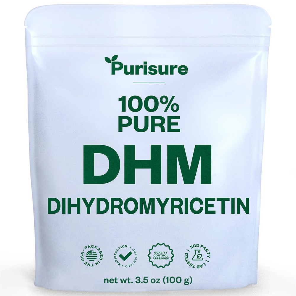 Purisure Dihydromyricetin Pwd 100g 100% Pure DHM Supp Liver Support & Overall