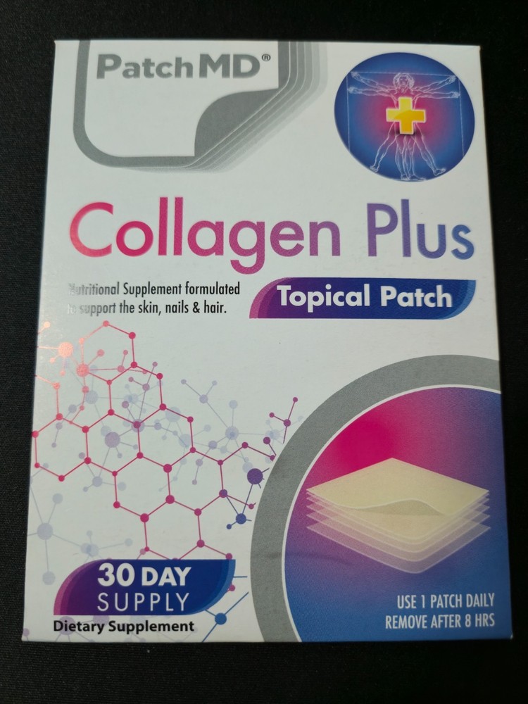 PatchMD Collagen Plus Topical Patch – 90 Day Supply-Brand-New Skin care product