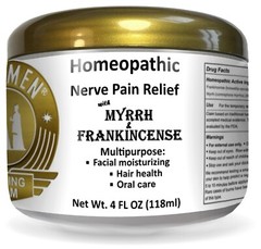 Wise Men Healing Balm with Frankincense and Myrrh for Neuropathy and Pain Relief