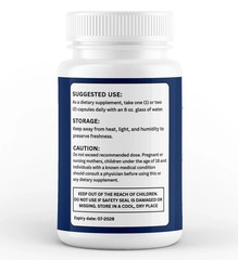 (1 Pack) BrainVex Nootropic All Natural Brain Supplement Brain Vex 60 Capsules