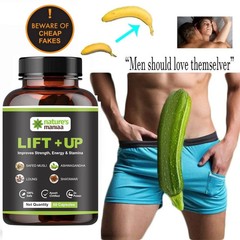 Mexmy Herbal Power Capsules for Men Strength Vitality Energy Support 60 Caps Max