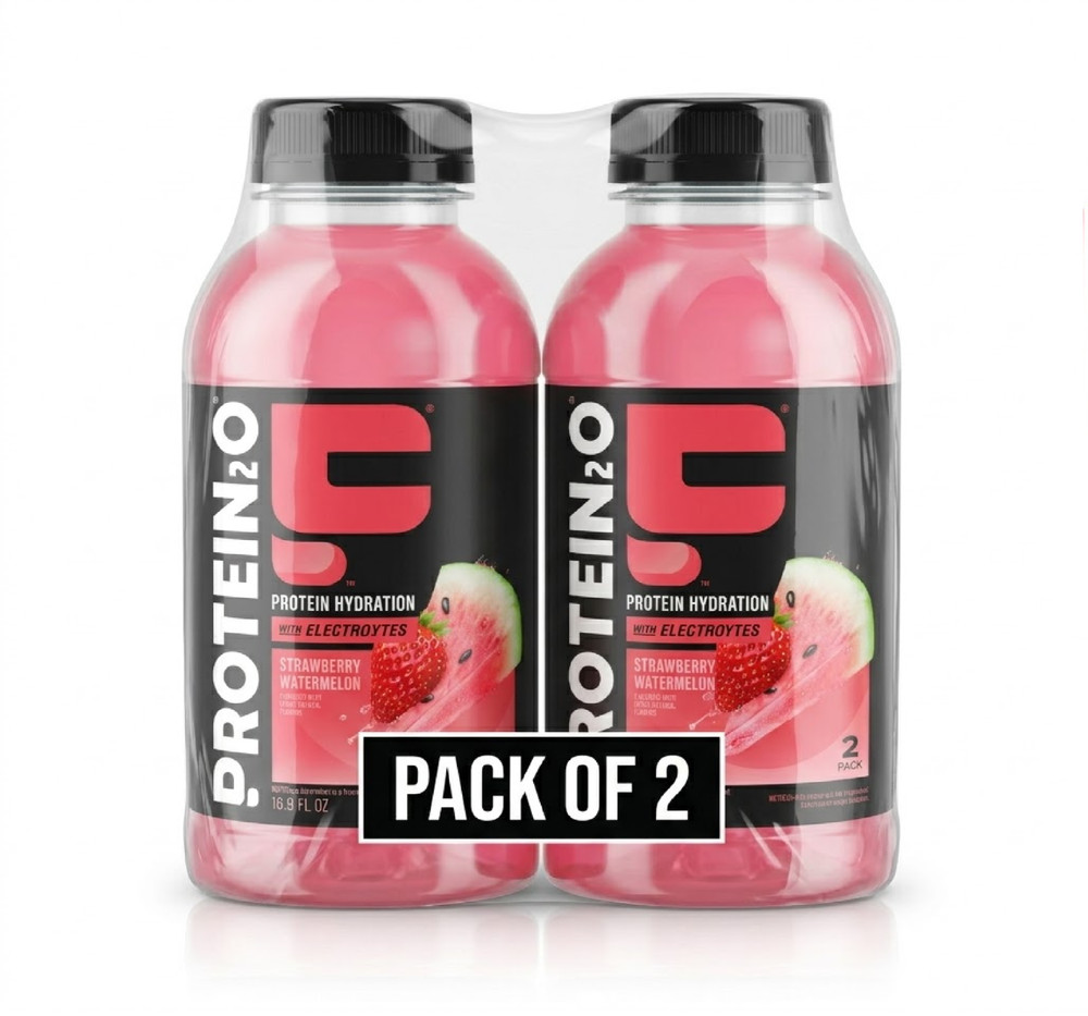 2pk Protein2o 20g Whey Protein Infused Water Plus Electrolytes Strawberry Waterm